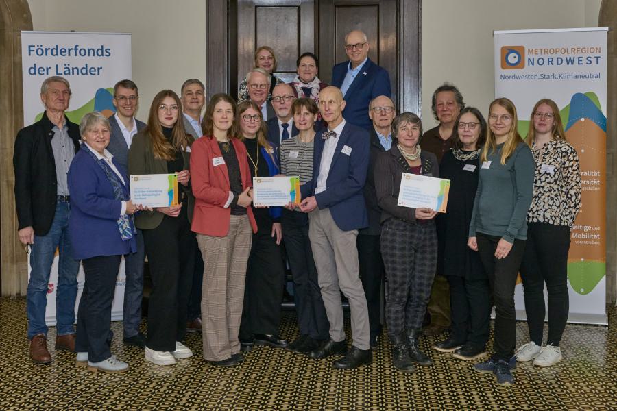 Die Gewinner der Förderpreise der Metropolregion Nordwest