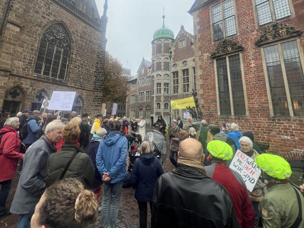 Eindrücke vom ErdwärmeDich-Spaziergang bei den Bremer Stadtmusikanten