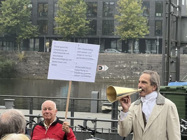 Eindrücke vom ErdwärmeDich-Spaziergang